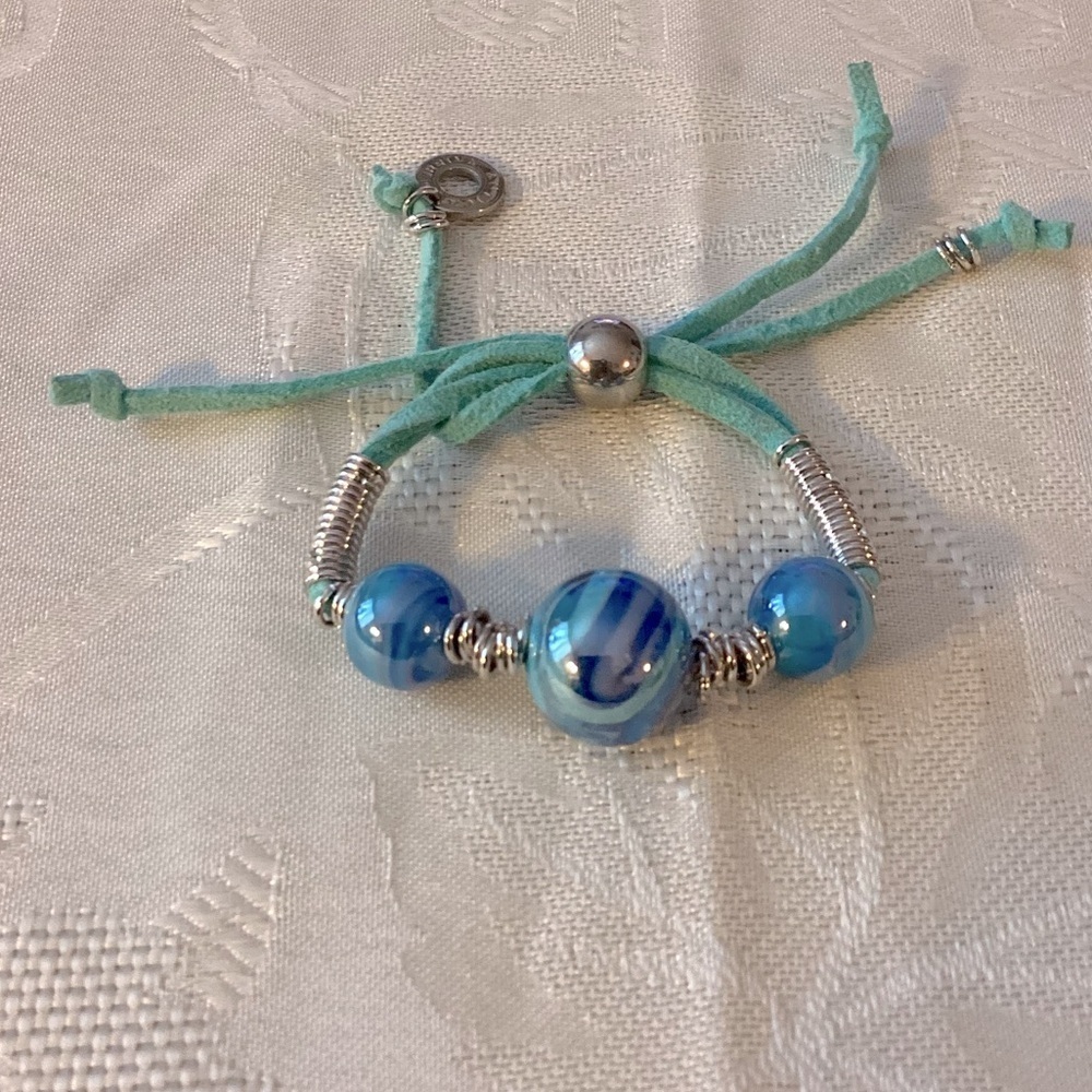 Murrima Antics Silver Tone Bolo Bracelet
